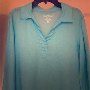 Lilly Pulitzer Linen Top